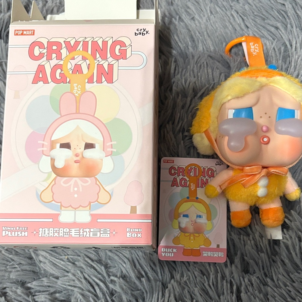 Crying Again Plush CryBaby-Popmart